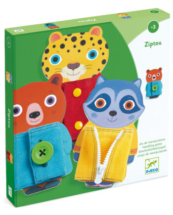 Djeco Eκπαιδευτικό Παιχνίδι 'Μαθαίνω να ντύνω τα ζωάκια'