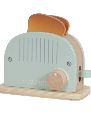 Ξύλινη φρυγανιέρα με 10 αξεσουάρ Little Dutch