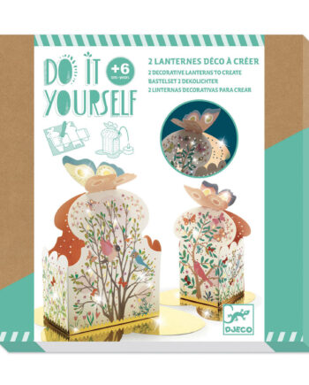 Djeco DIY Φτιάχνω 'Φαναράκια πουλάκια' 2τεμ.