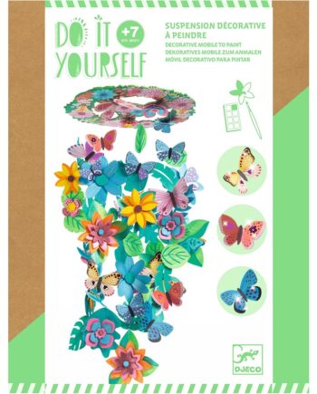 Djeco DIY Φτιάχνω & χρωματίζω μόμπιλε Άνοιξη
