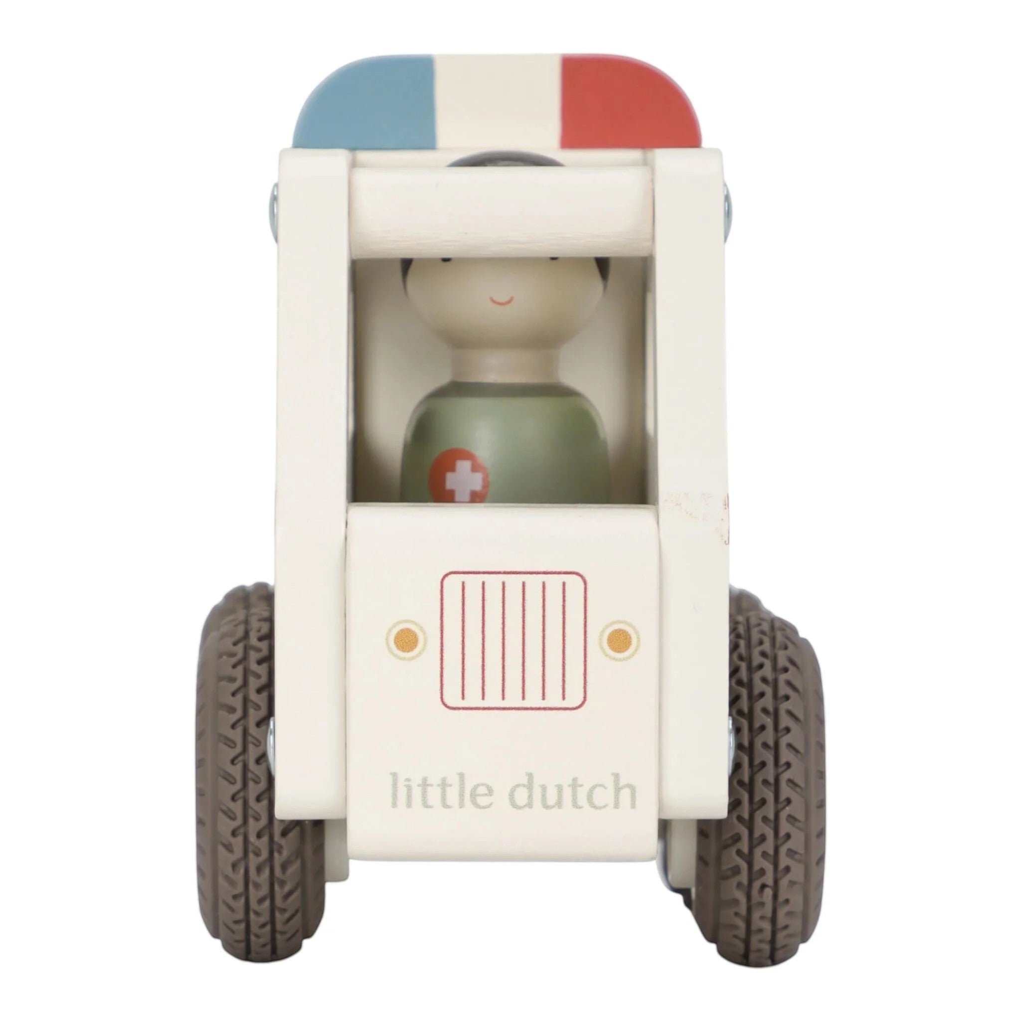 LITTLE DUTCH. Ξύλινο ασθενοφόρο