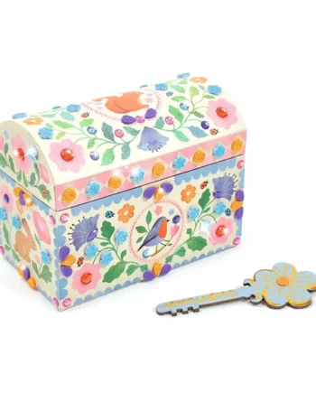 Diy Διακοσμώ Σεντούκι Πολύτιμων Αντικειμένων Με Κλειδί Djeco