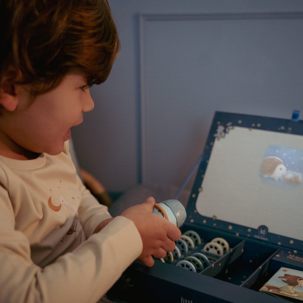 Φακός προτζέκτορας Μπλε LITTLE DUTCH.
