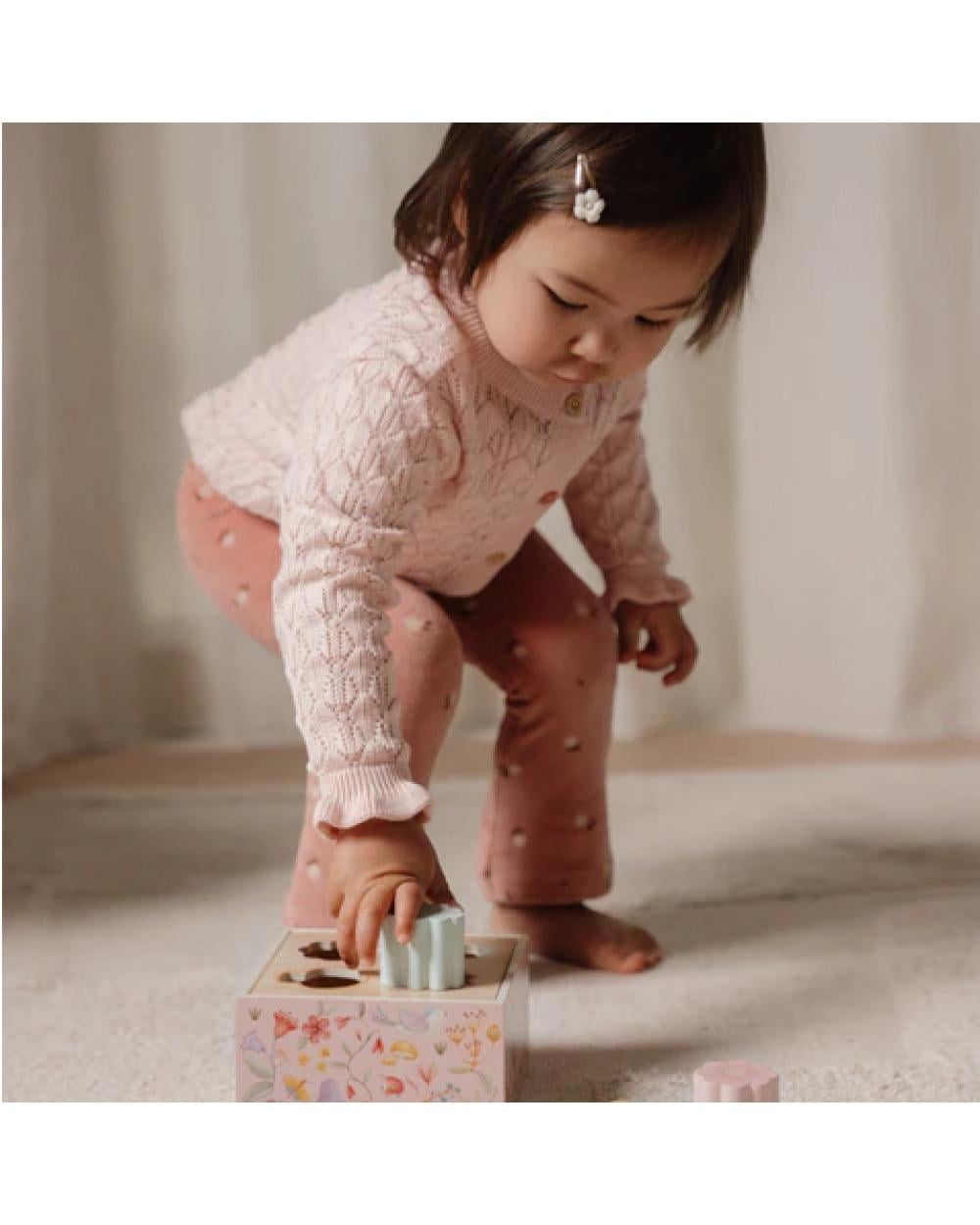 Ξύλινο Παιχνίδι Ταξινόμησης Σχημάτων Fairy Garden Little Dutch