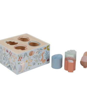 Παιχνίδι Ταξινόμησης Σχημάτων Forest Friends από Ξύλο με Μουσική για 18+ Μηνών Little Dutch