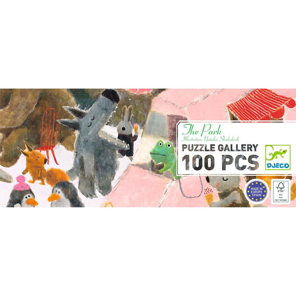 ΠΑΖΛ GALLERY ΠΑΡΚΟ 100 ΤΕΜ. DJECO