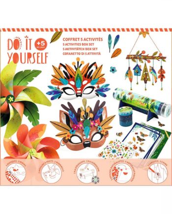 ΣΕΤ ΚΑΤΑΣΚΕΥΩΝ DIY 5 ΔΙΑΦΟΡΕΤΙΚΕΣ ΧΕΙΡΟΤΕΧΝΙΕΣ ΦΥΣΗ DJECO