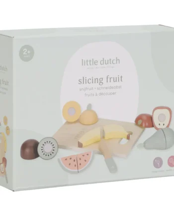 Ξύλινος δίσκος κοπής με φρούτα FSC LITTLE DUTCH.