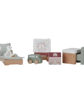 Σετ παιδικού δωματίου για ξύλινο κουκλόσπιτο FSC LITTLE DUTCH.