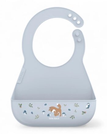 Σαλιάρα Σιλικόνης Mio Forest Friends LITTLE DUTCH