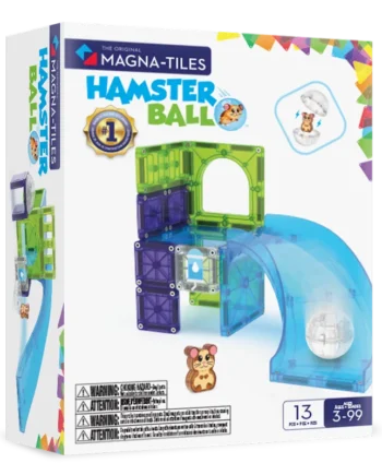 Hamster Ball 13 Τεμάχια – Μαγνητικά Πλακίδια STEM με Μπάλες MAGNA-TILES