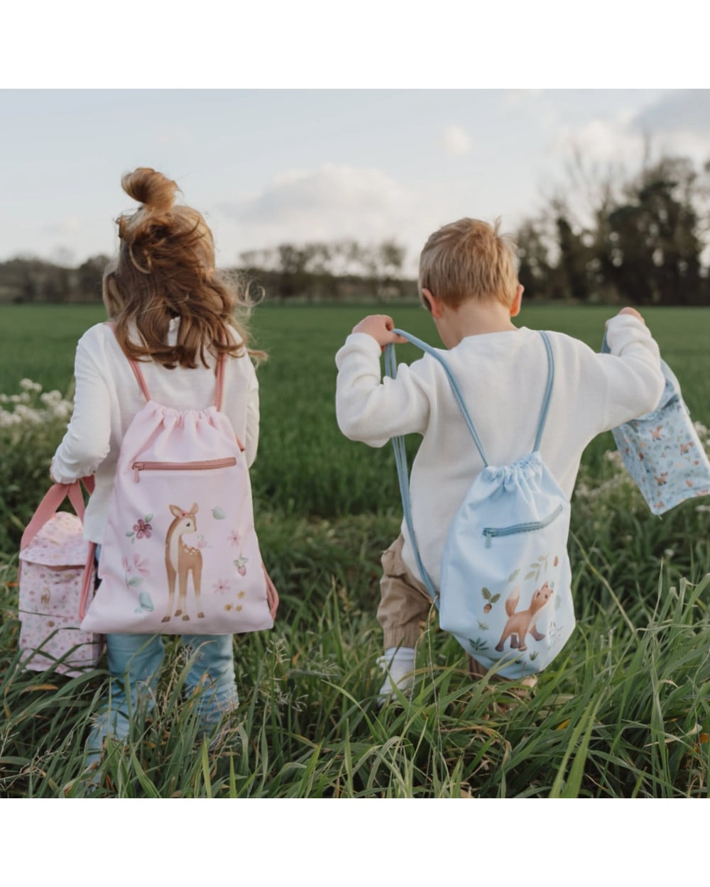 Τσάντα γυμναστηρίου Forest Friends LITTLE DUTCH.