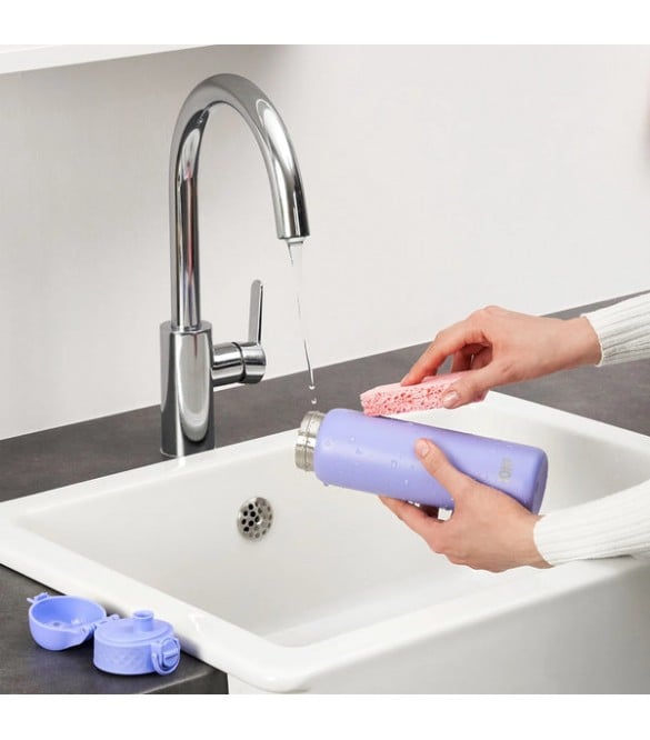 ΜΕΤΑΛΛΙΚΟ ΜΠΟΥΚΑΛΙ ION8 LEAK PROOF SLIM 600ML ΛΙΛΑ