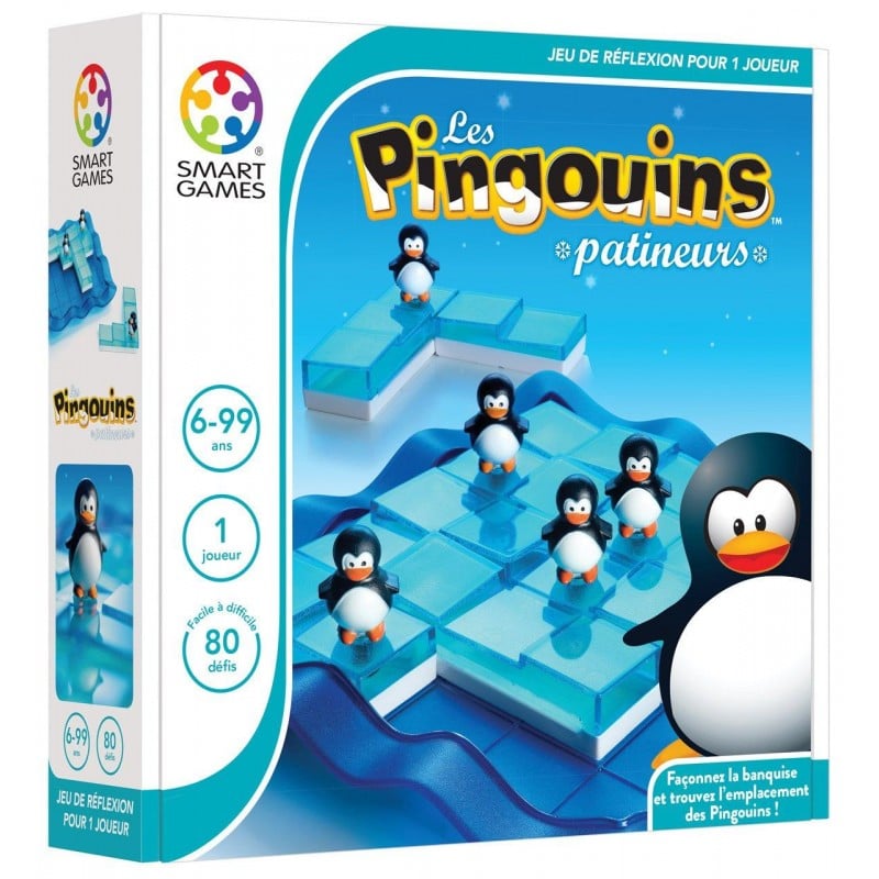 Επιτραπέζιο Παιχνίδι Penguins On Ice για 6+ Ετών Smart Games