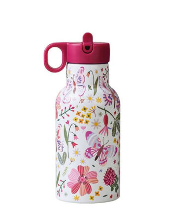 Παγούρι Θερμός Bioloco Sky Kids από Ανοξείδωτο Ατσάλι 350ml (BSKB108) - butterflies