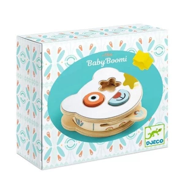 Ξύλινο Παιχνίδι Ταξινόμησης με Σχήματα BabyBoomi Djeco