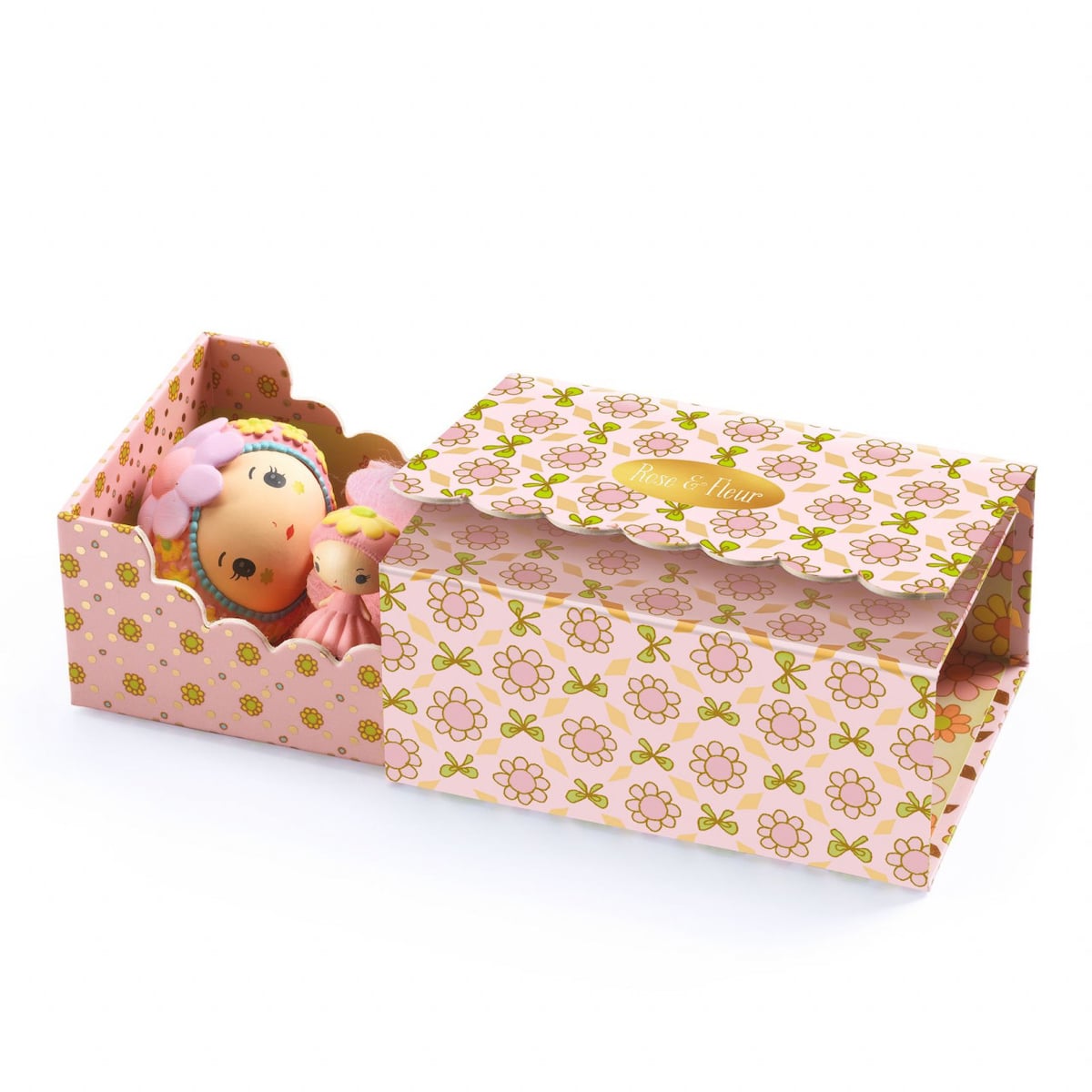 Djeco Φιγούρα Tinyly Rose Με Κουτάκι υπνοδωμάτιο