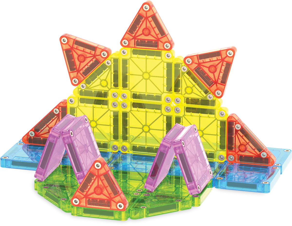 Μαγνητικά Πλακίδια microMAGS Travel Deluxe 55 Κομμάτια Magna-Tiles