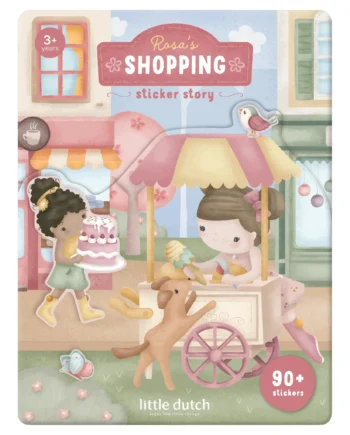 LITTLE DUTCH. Σετ με αυτοκόλλητα Rosa