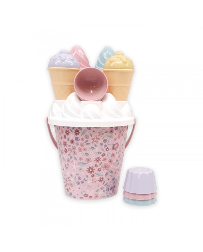 Little Dutch Σετ Κουβαδάκια Παραλίας Ice Cream Dreamy Mermaid