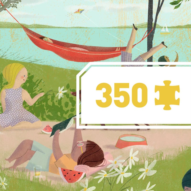 Djeco παζλ 350τεμ. “Καλοκαιρινή μέρα“