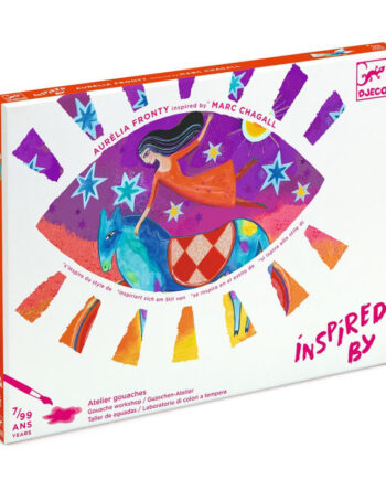 Djeco Inspired by Marc Chagall- Ζωγραφίζω με νερομπογιές Σουρεαλισμός