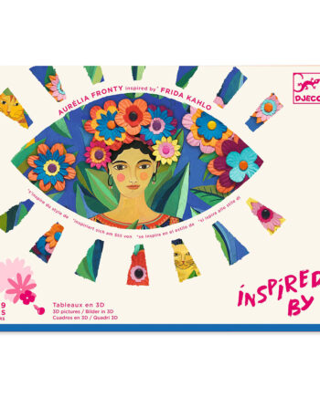 Djeco Inspired by Frida Kahlo - Δημιουργώ 3D εικόνες