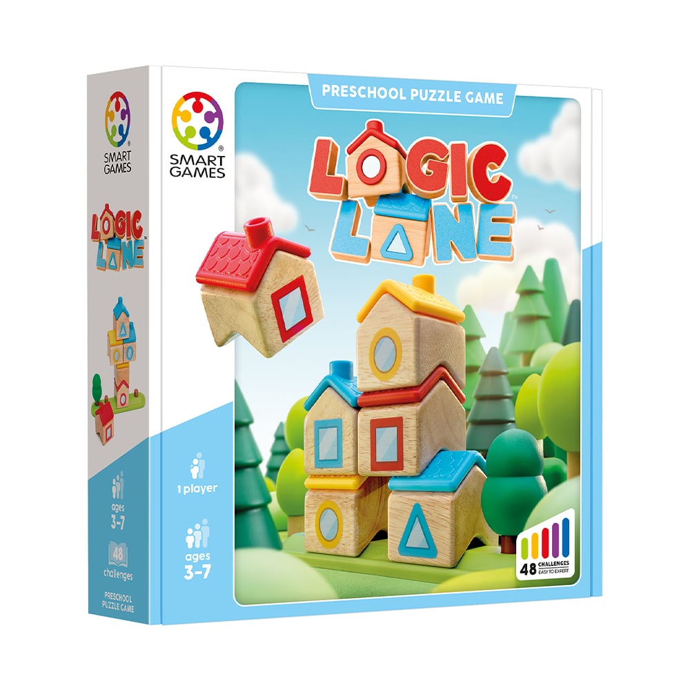 Smartgames επιτραπέζιο ξύλινο “Μονοπάτι λογικής“ (48 challenges)