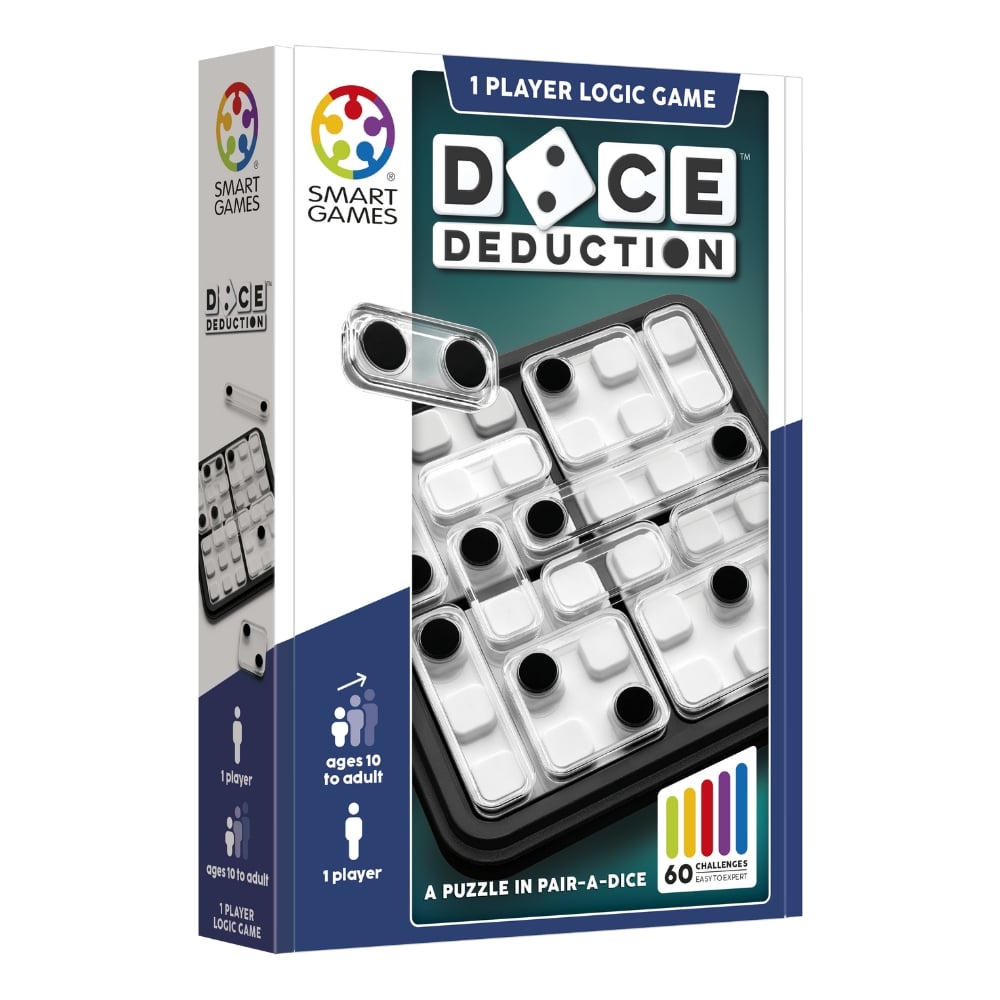 Smartgames επιτραπέζιο παιχνίδι Το Μυστήριο των Ζαριών