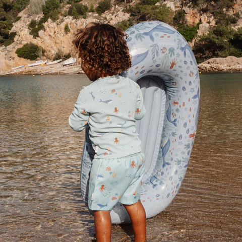 LITTLE DUTCH. Φουσκωτή βάρκα Ocean World Μπλε