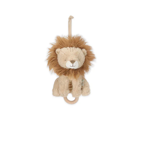LITTLE DUTCH. Υφασμάτινο μουσικό λιονταράκι Safari Friends GRS