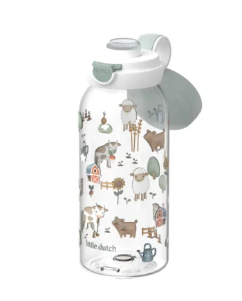 LITTLE DUTCH. Μπουκάλι με pop-up στόμιο 600 ml - Little Farm
