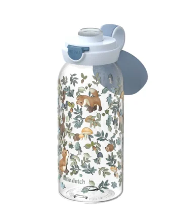 LITTLE DUTCH. Μπουκάλι με pop-up στόμιο 600 ml - Forest Friends
