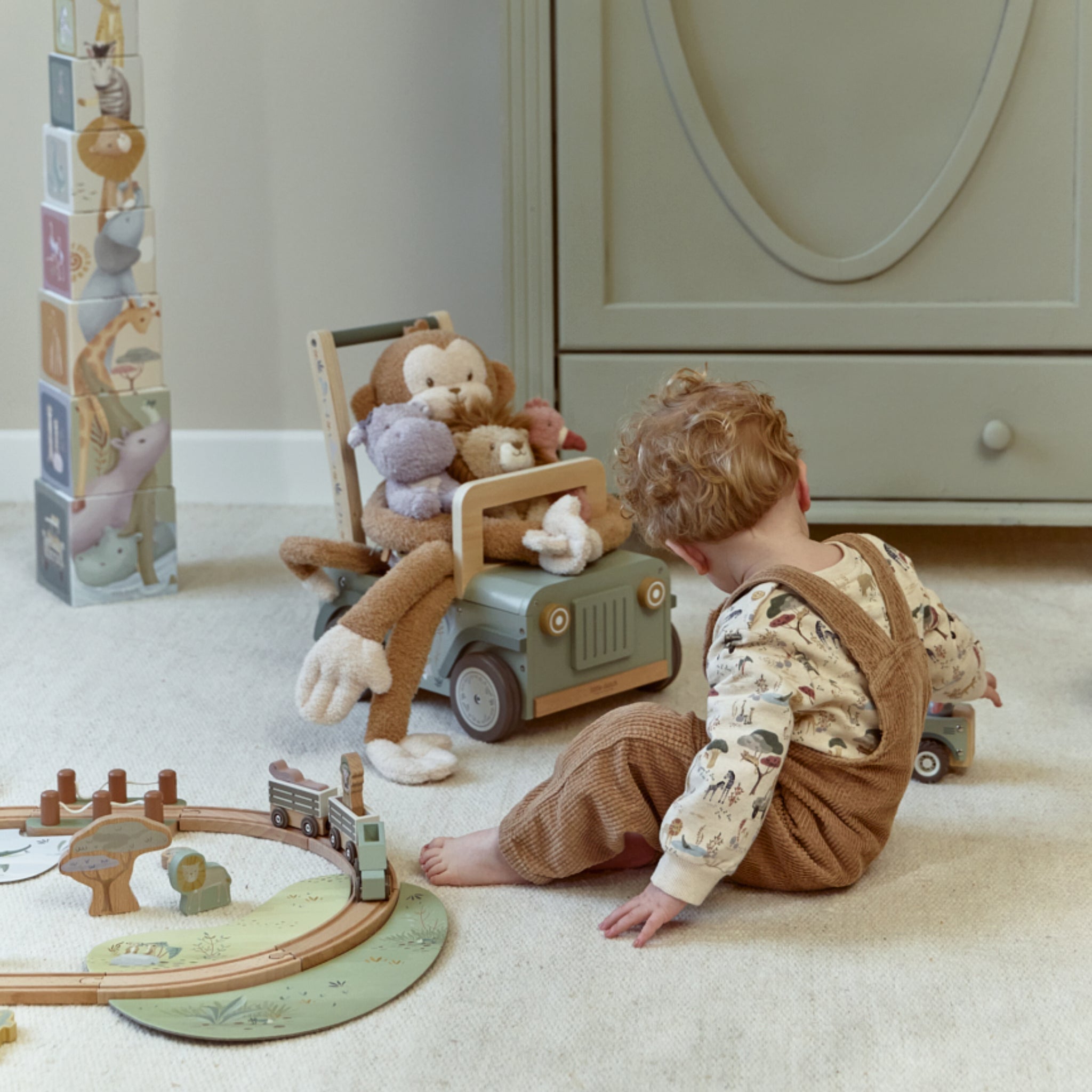 LITTLE DUTCH. Πυραμίδα ταξινόμησης Safari Friends FSC