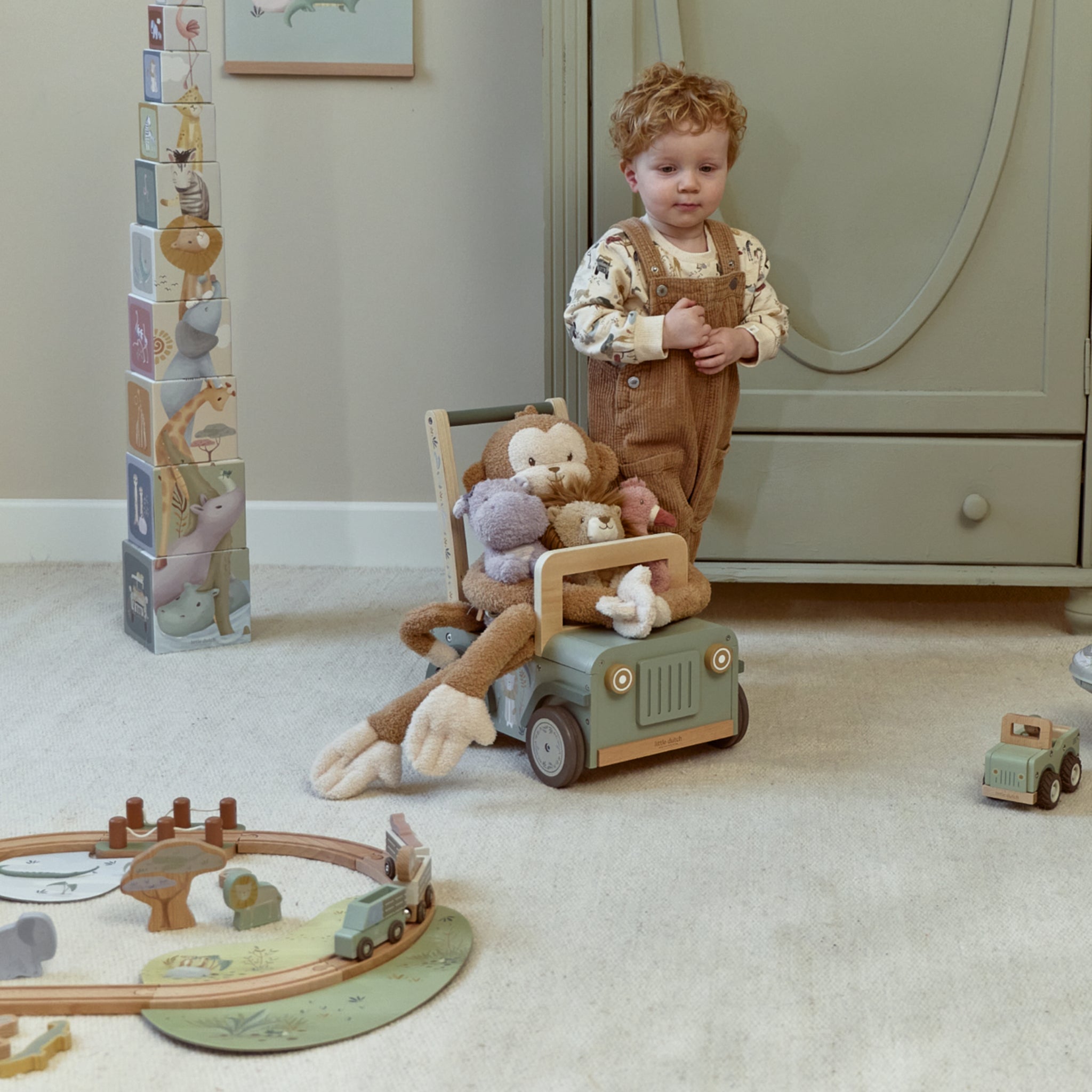 LITTLE DUTCH. Πυραμίδα ταξινόμησης Safari Friends FSC