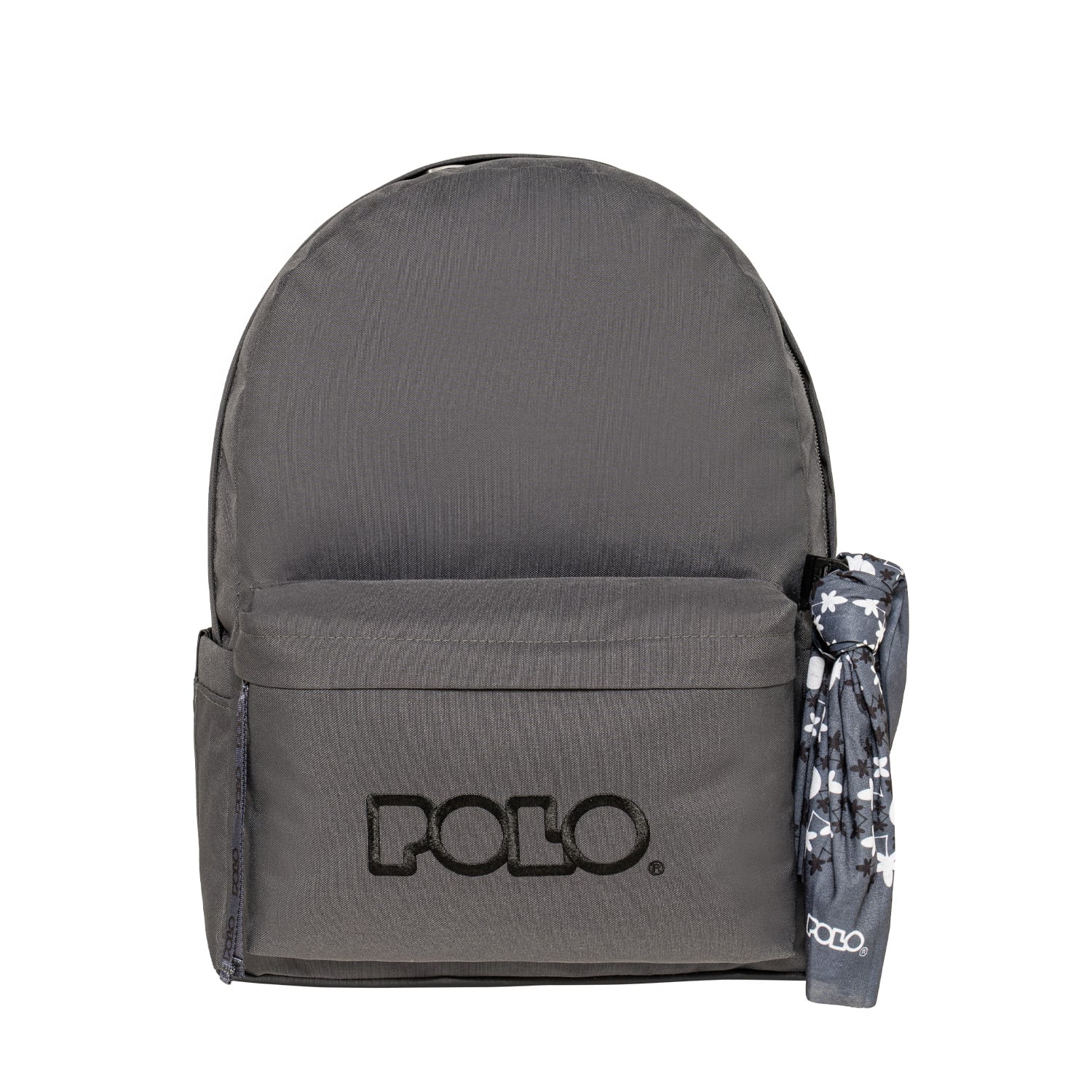 POLO ΣΑΚΙΔΙΟ ORIGINAL DOUBLE SCARF ΣΚΟΥΡΟ ΓΚΡΙ 27lt