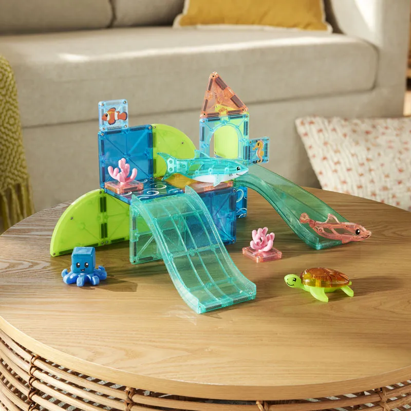 MAGNA-TILES Coral Reef 25 Τεμάχια – Μαγνητικά Πλακίδια STEM με Κοράλλια