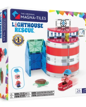 MAGNA-TILES Lighthouse Rescue 26 Τεμάχια – Μαγνητικά Πλακίδια STEM