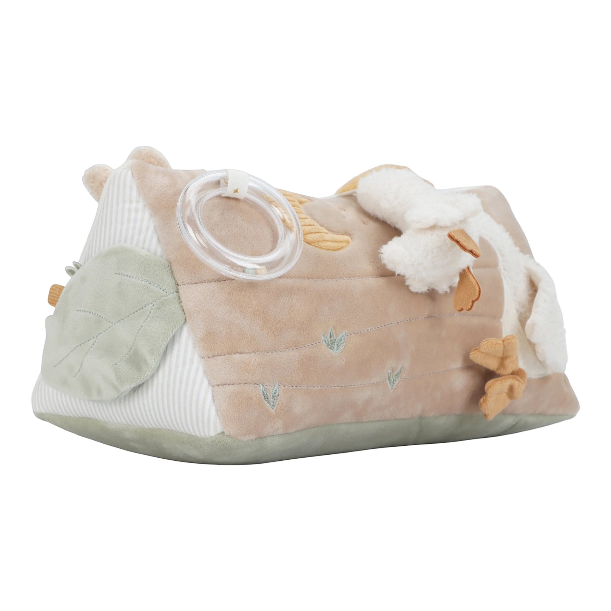 LITTLE DUTCH. Υφασμάτινο τρίγωνο δραστηριοτήτων Newborn Naturals GRS