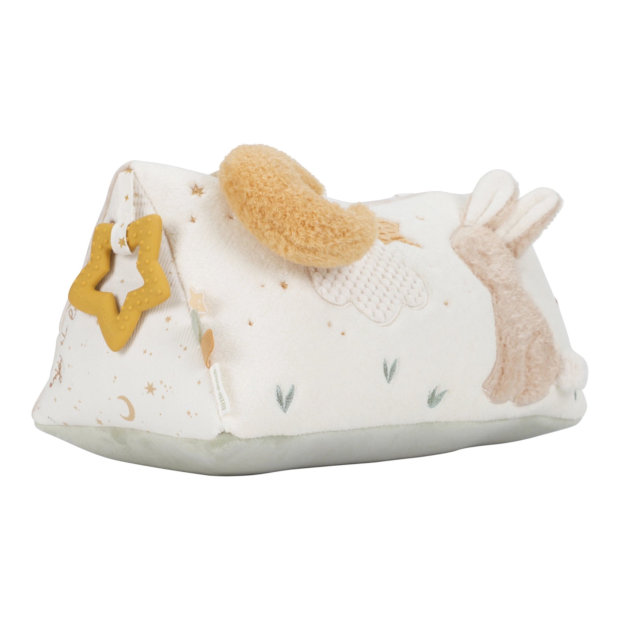 LITTLE DUTCH. Υφασμάτινο τρίγωνο δραστηριοτήτων Newborn Naturals GRS
