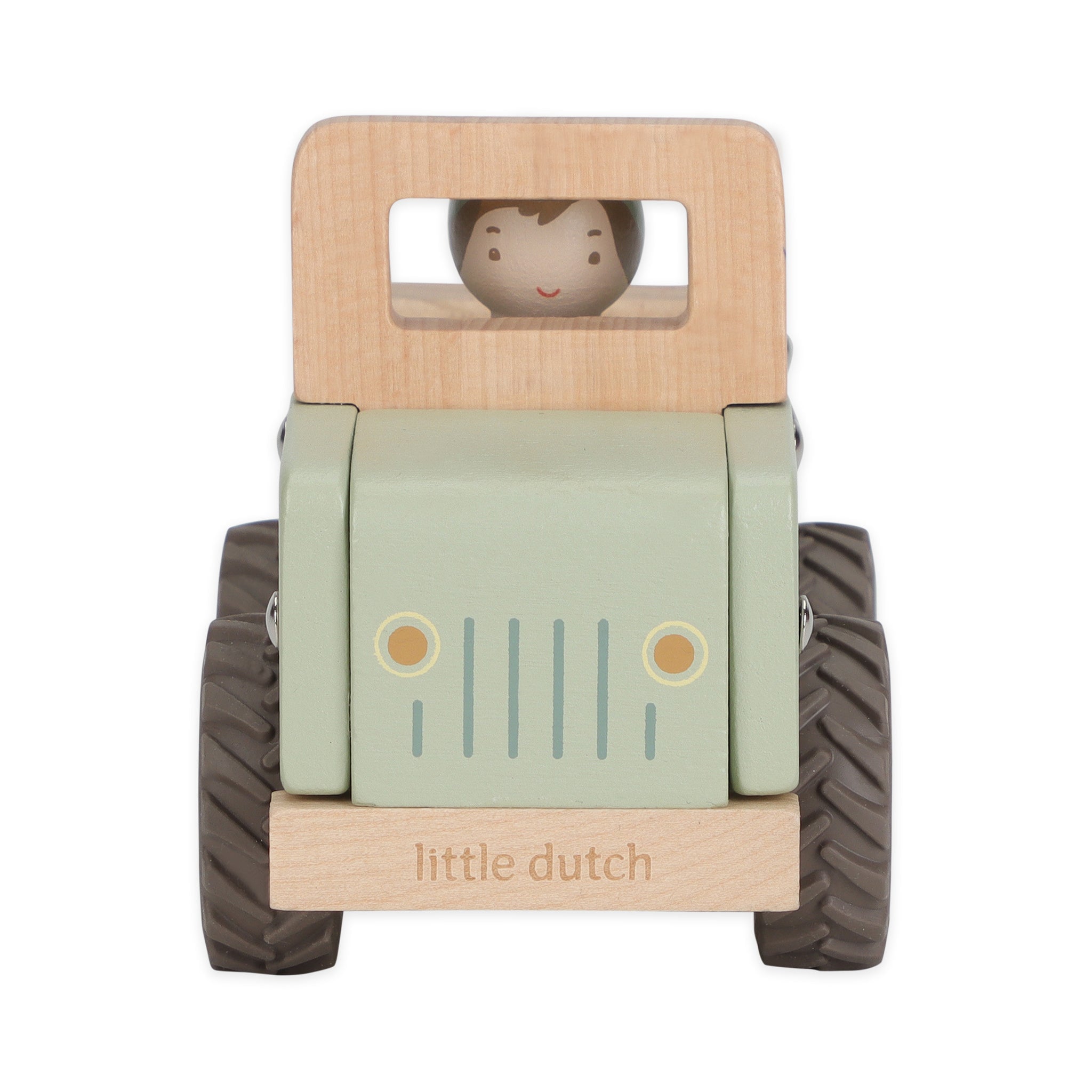 LITTLE DUTCH. Ξύλινο αυτοκινητάκι Safari Friends FSC