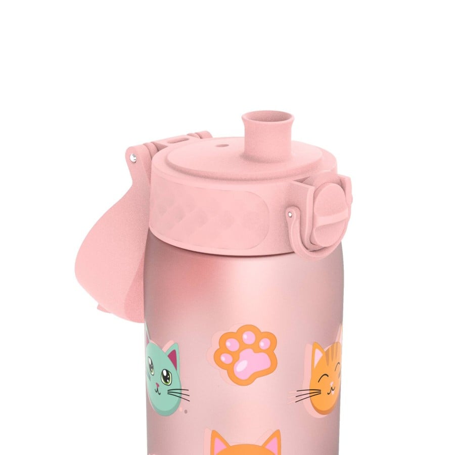 Πλαστικό Παγούρι SLIM 500ml Γάτες Ion8